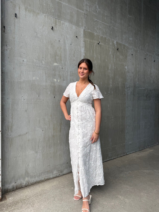 VMASTA Long Dress - Snow White