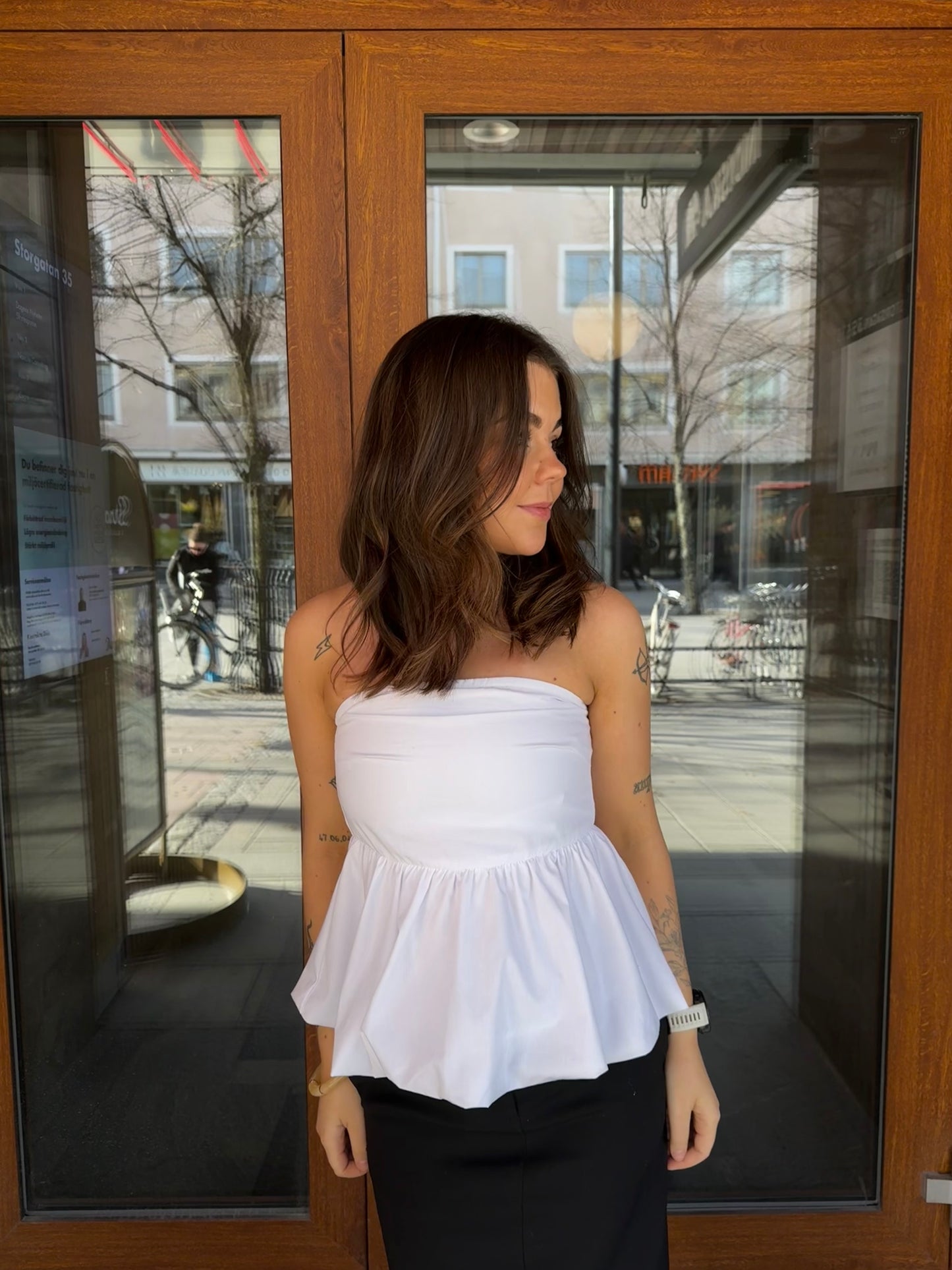 VMESRA Top - Bright White