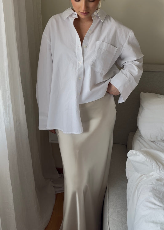 VMLOLA Long Skirt - Pumice Stone