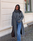 VMFORTUNEAYA Coat - Medium Grey Melange