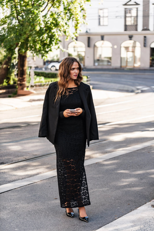 VMPAULA Long Dress - Black